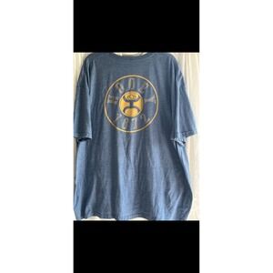 Hooey T Shirt‎ Mens Graphic Tee Short Sleeve Blue Logo Crew Neck